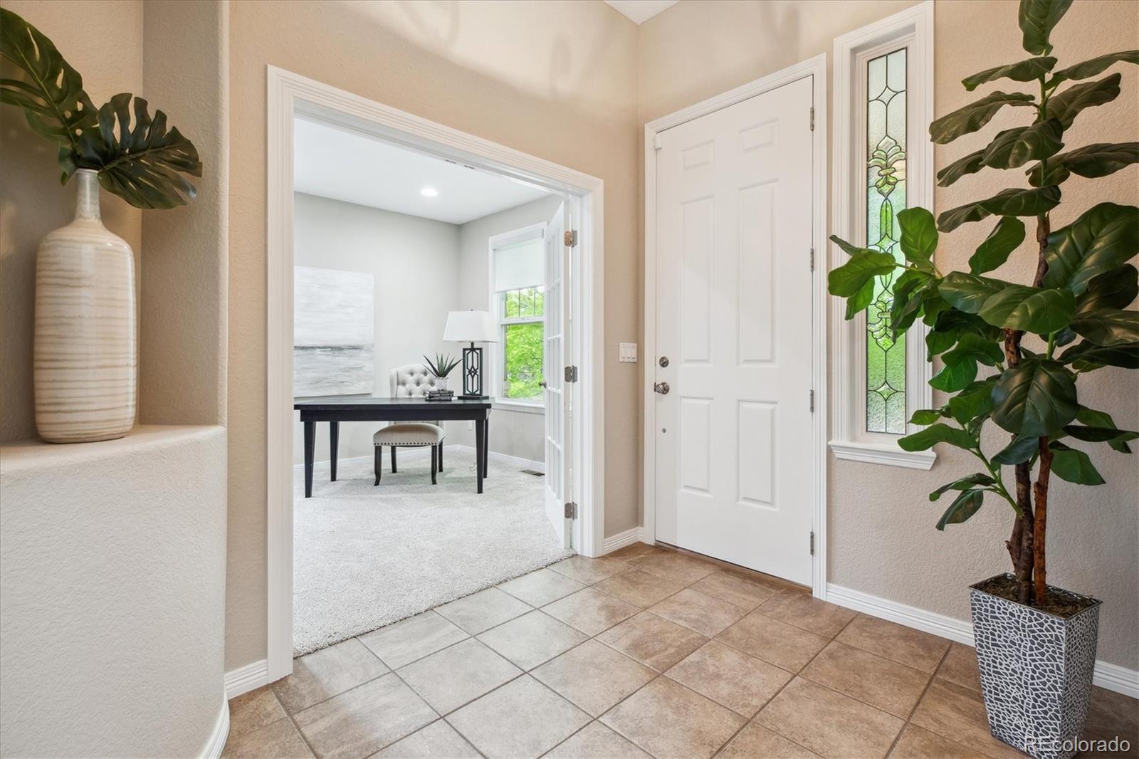 2601 Pemberly Avenue Highlands Ranch, CO 80126 - Photo 3 of 38 a view of a livingroom with a potted plant