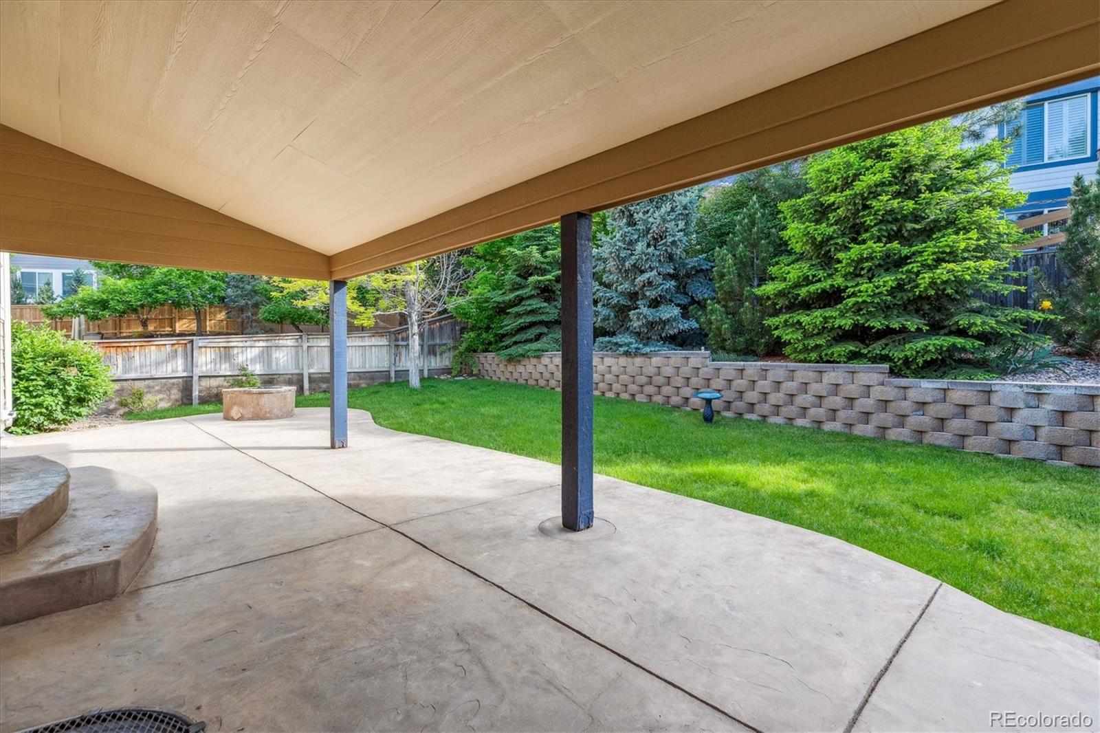 2601 Pemberly Avenue Highlands Ranch, CO 80126 - Photo 38 of 38 a house view with a garden space