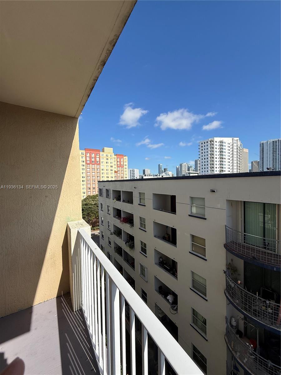 119 Southwest 6th Avenue, Unit 606 Miami, FL 33130 - Photo 18 of 20 a view of balcony with city view