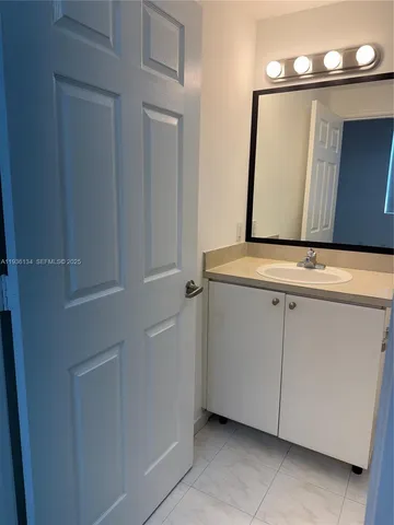 a view of closet area