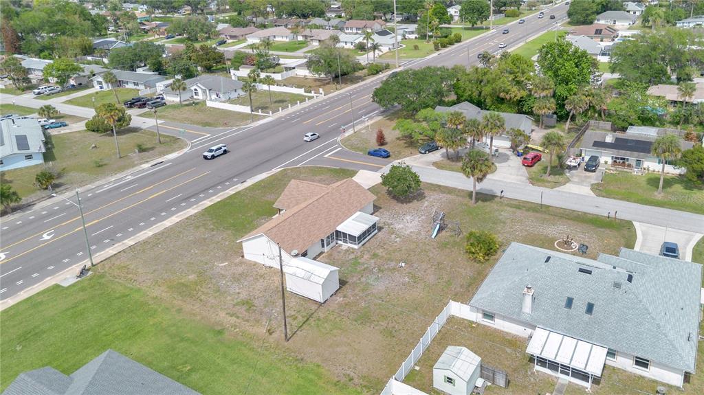 1842 Umbrella Tree Drive Edgewater, FL 32141 - Photo 29 of 32 an aerial view of a house with a swimming pool