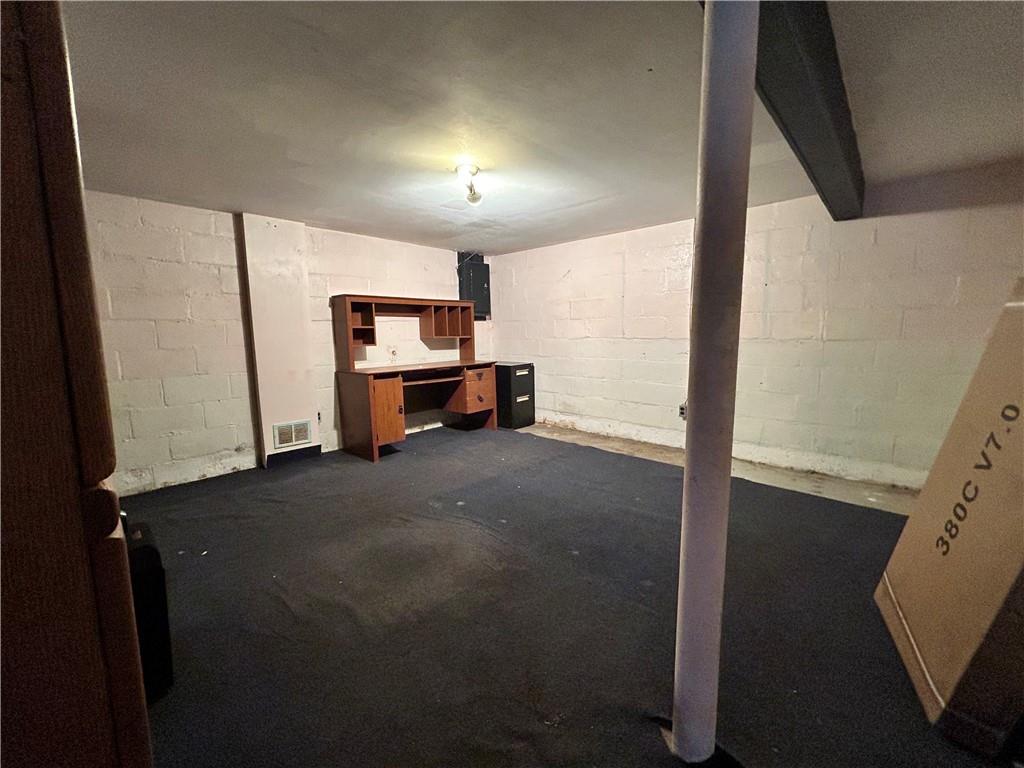 1347 High Road Clairton, PA 15025 - Photo 16 of 21 a view of a hallway with stairs