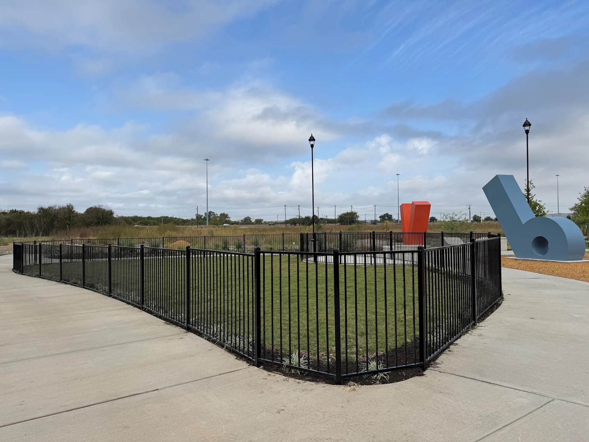 320 Goll Street, Unit 2405 Kyle, TX 78640 - Photo 17 of 19 a view of a terrace