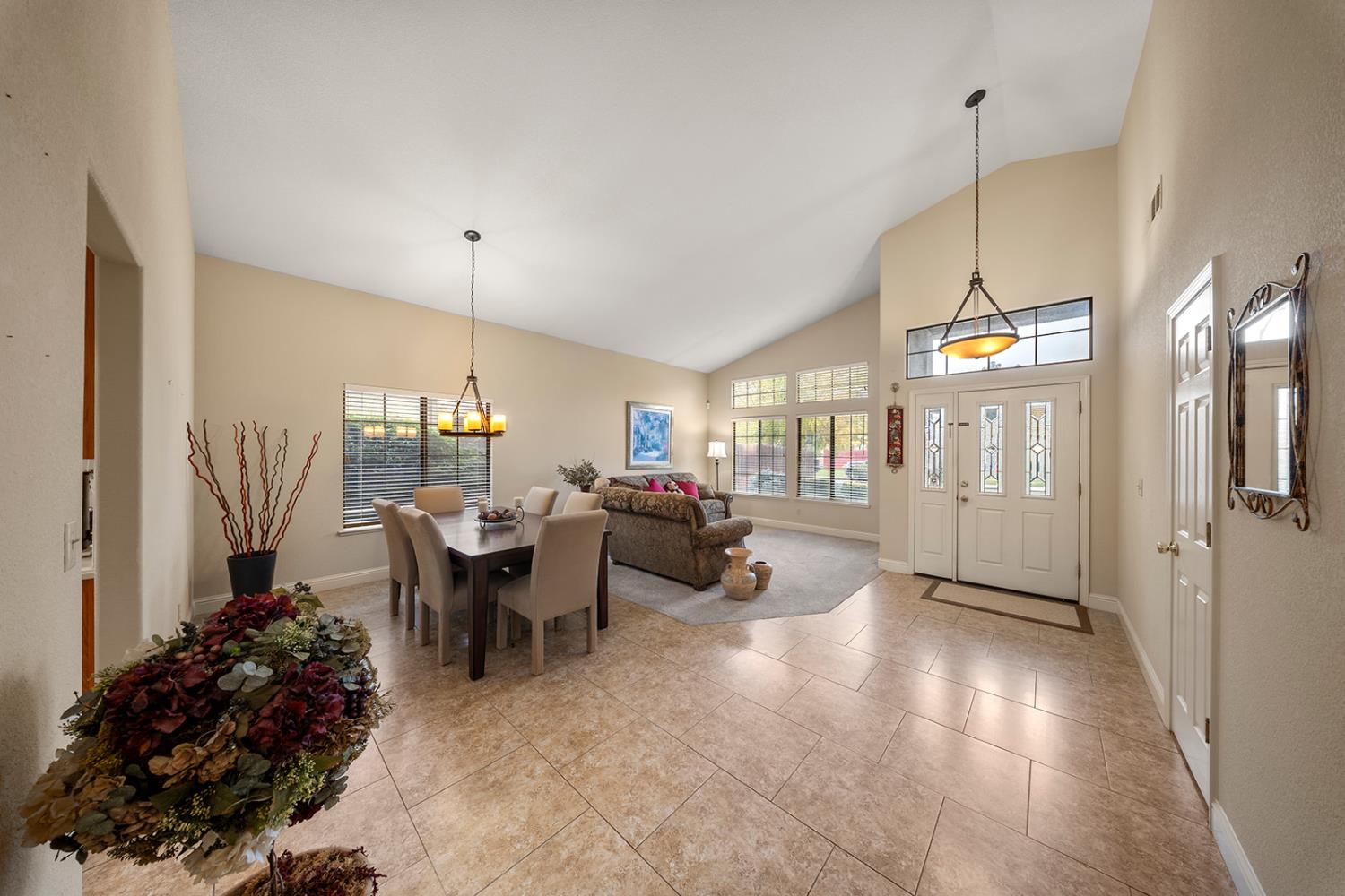 1837 Brookside Drive Manteca, CA 95336 - Photo 11 of 36 a view of a dining room with furniture window and wooden floor