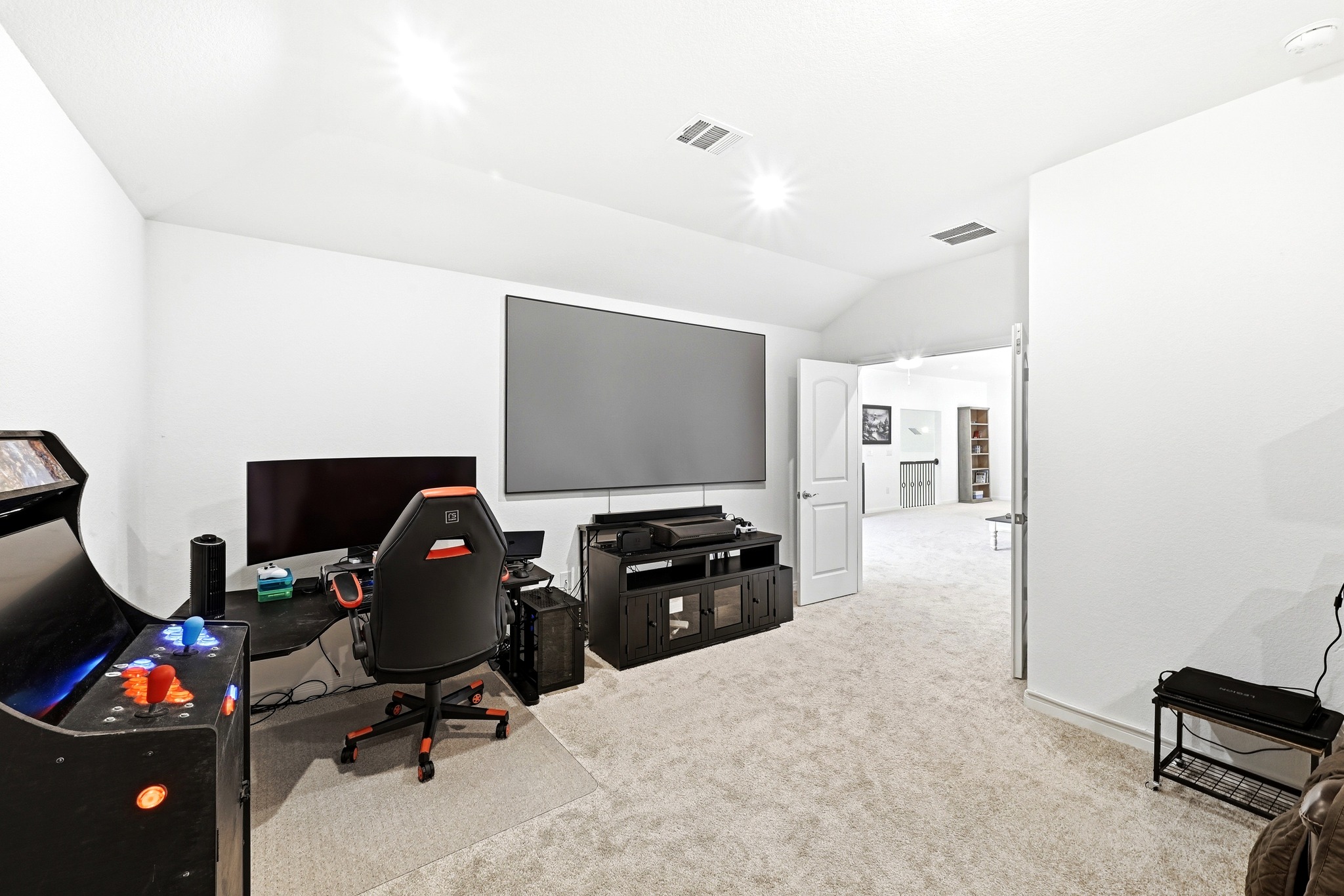 4601 Apollonia Way Leander, TX 78641 - Photo 31 of 40 a view of a workspace with furniture and gym equipment