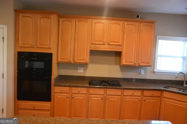 a view of a room that has a window in it