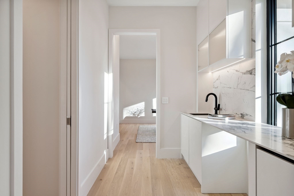9 Bellevue Road Wellesley, MA 02481 - Photo 10 of 38 a view of a kitchen from the main door