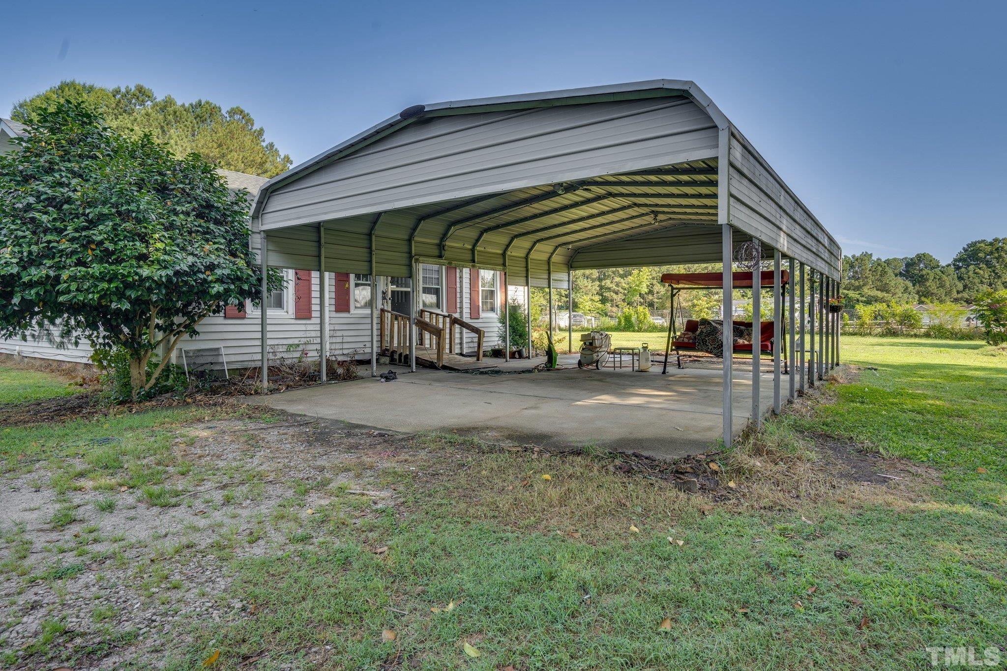 1724 Old Us 64 Spring Spring Hope, NC 27882 - Photo 17 of 23 a view of a house with backyard