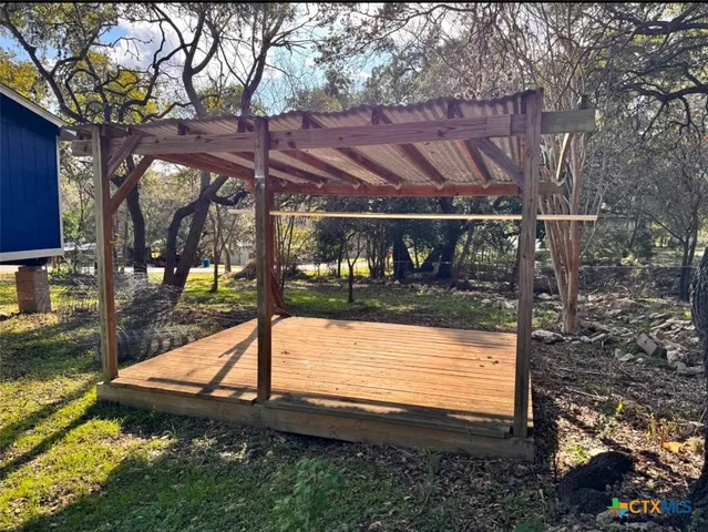 a view of small yard