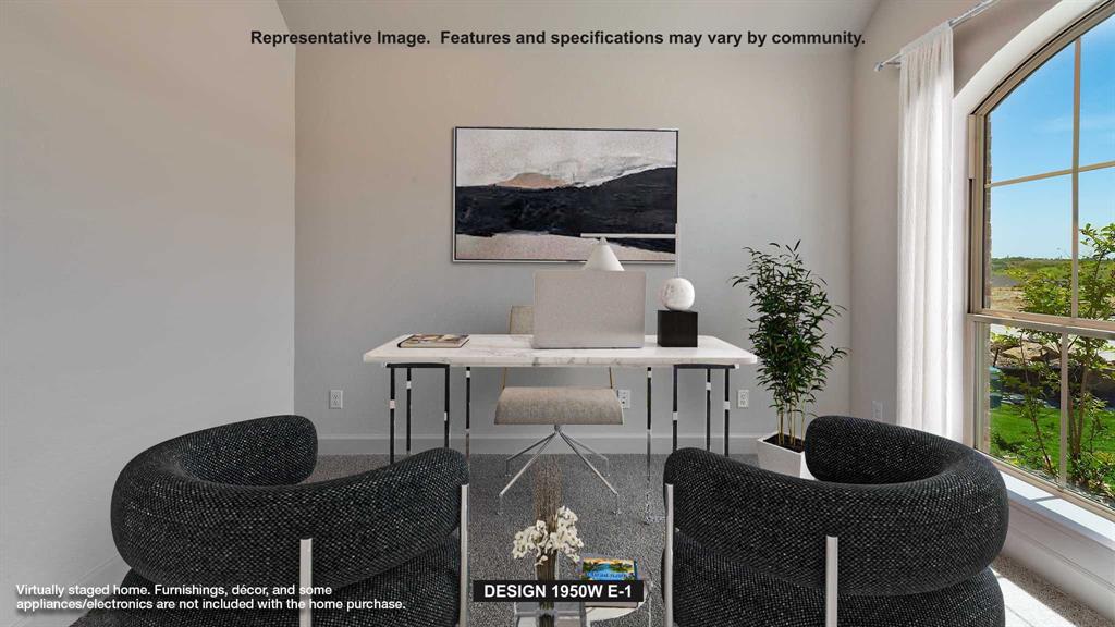 7312 Pinales Way McKinney, TX 75071 - Photo 4 of 14 a living room with furniture and a potted plant