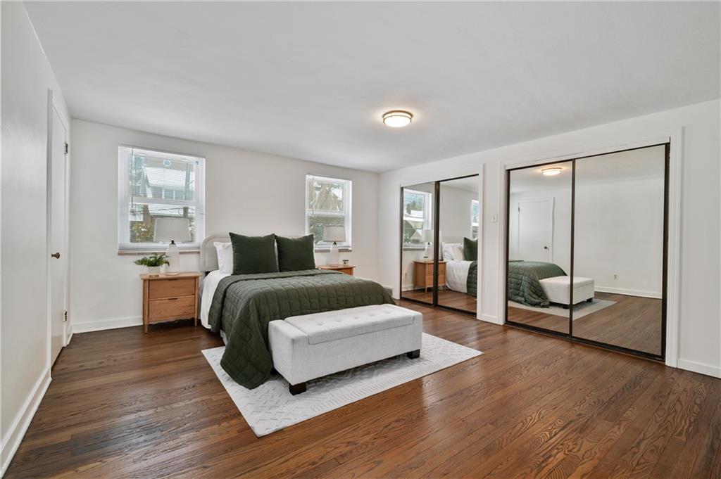 2923 Fernwald Road Pittsburgh, PA 15217 - Photo 17 of 36 a bedroom with a bed and a couch