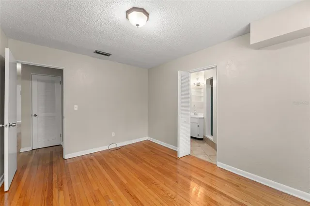 wooden floor in an empty room