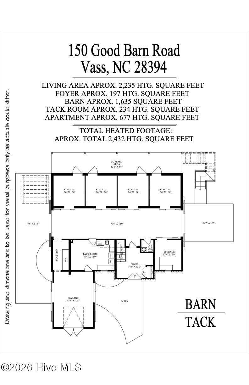 150 Good Barn Road Vass, NC 28394 - Photo 73 of 77 150 GOOD BARN 2