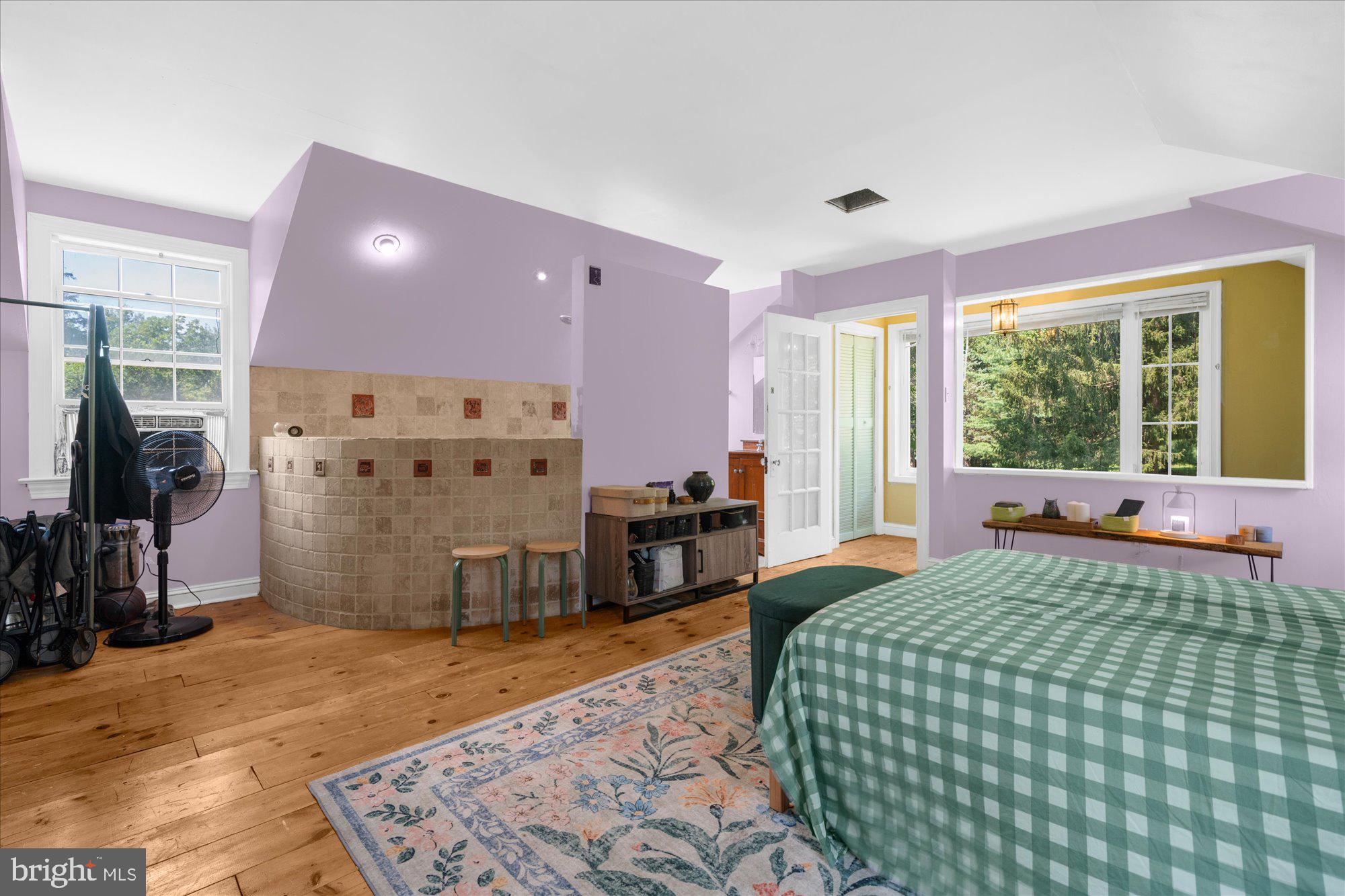 5358 York Road Doylestown, PA 18902 - Photo 36 of 61 a bedroom with a bed dresser and a large window