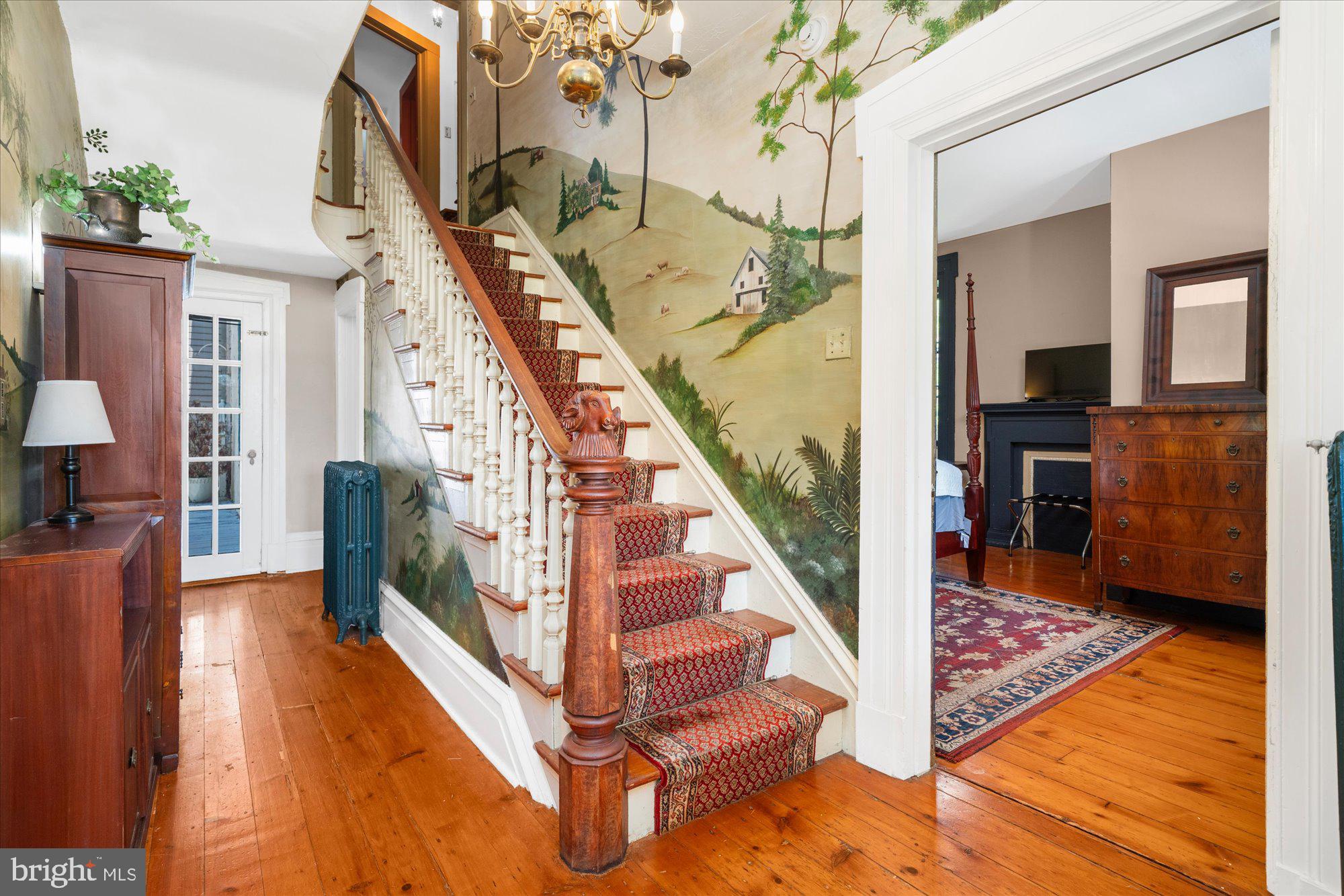 5358 York Road Doylestown, PA 18902 - Photo 10 of 61 a view of entryway and hall with wooden floor
