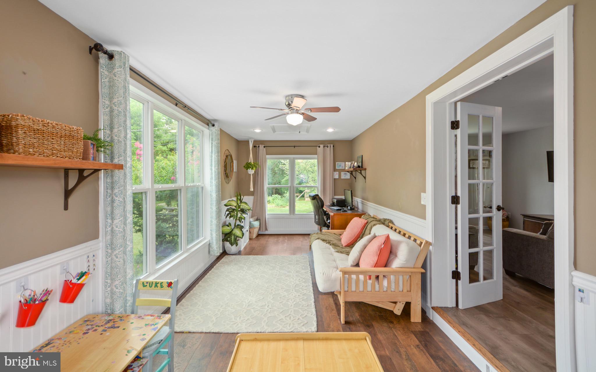 5604 Poole Road Jefferson, MD 21755 - Photo 22 of 49 lovely sunroom looking to rear of home