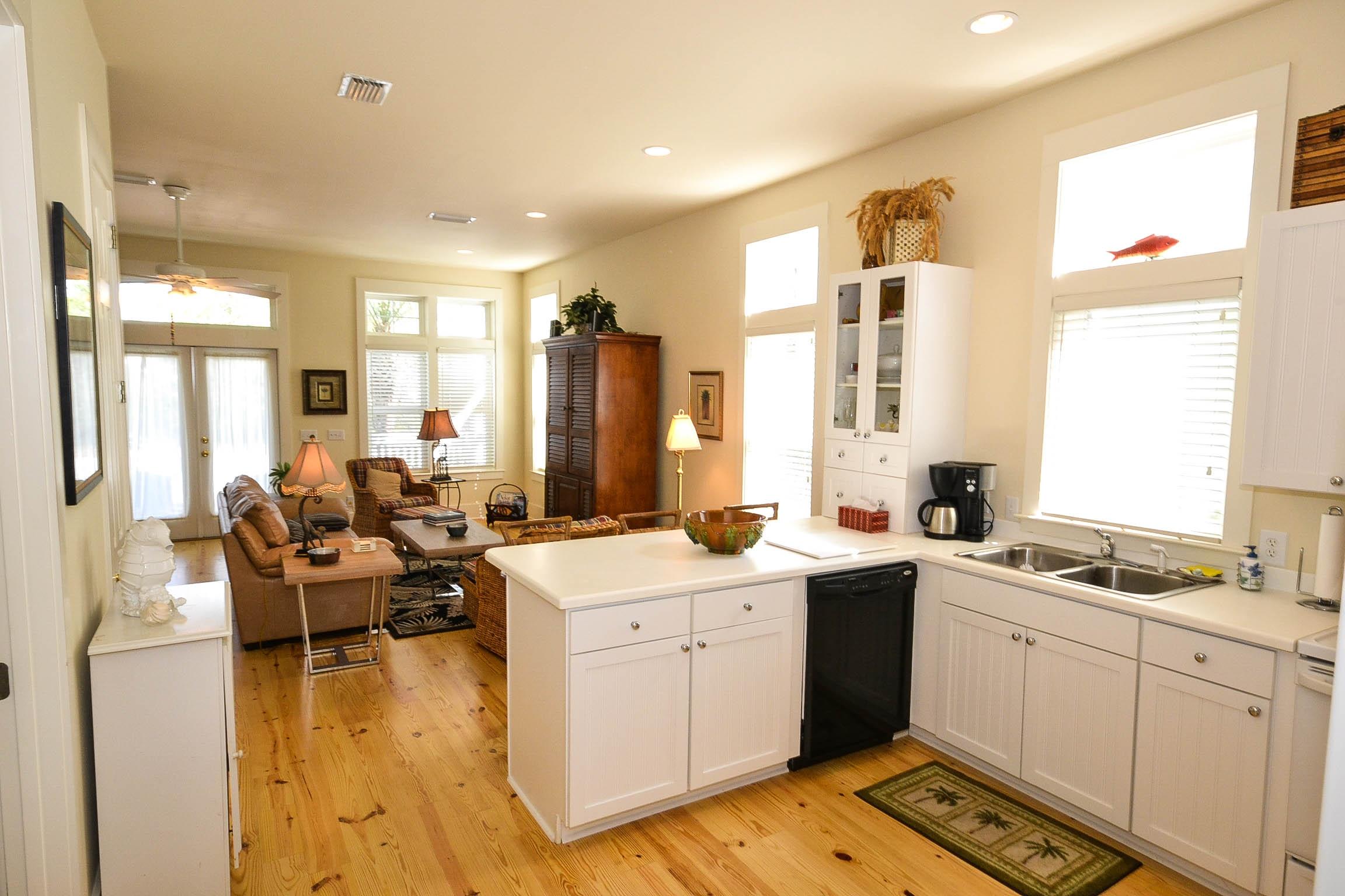 37 Redfish Circle Santa Rosa Beach, FL 32459 - Photo 6 of 24 Kitchen to Living Room