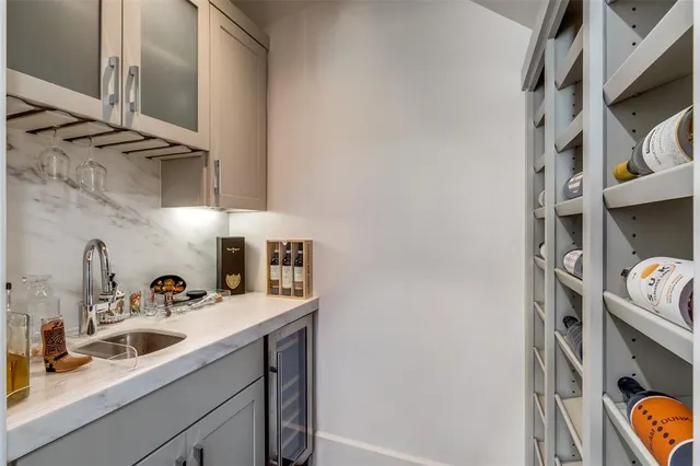 a view of storage and utility room