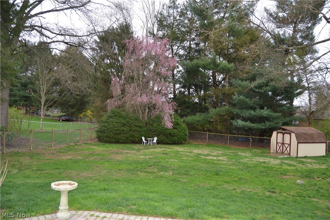 118 Robson Road Marietta, OH 45750 - Photo 21 of 21 The large rear yard has a storage shed, patio and lovely flowering trees.