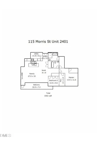 $1,950,000 | 115 Morris Street, Unit 2401, Durham, NC 27701