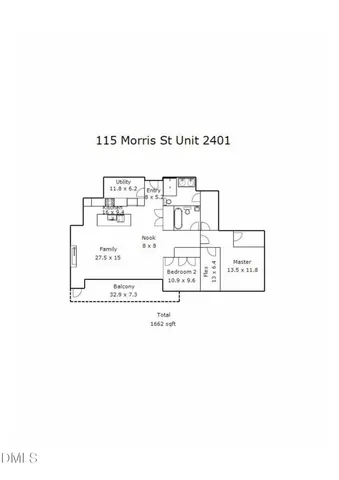 $1,950,000 | 115 Morris Street, Unit 2401, Durham, NC 27701