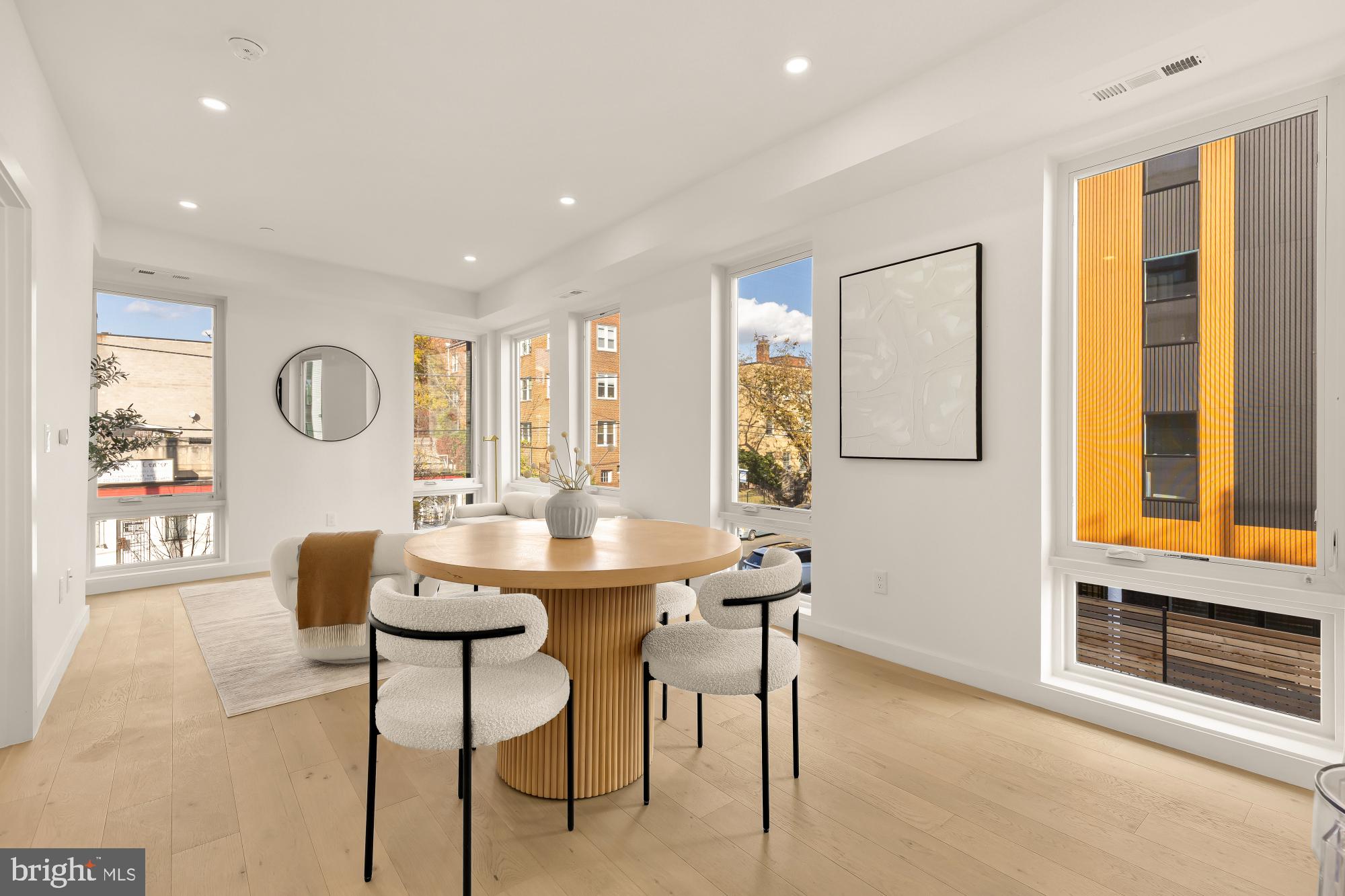 30 Kennedy Street Northwest, Unit 6 Washington, DC 20011 - Photo 5 of 35 a dining room with furniture and a window