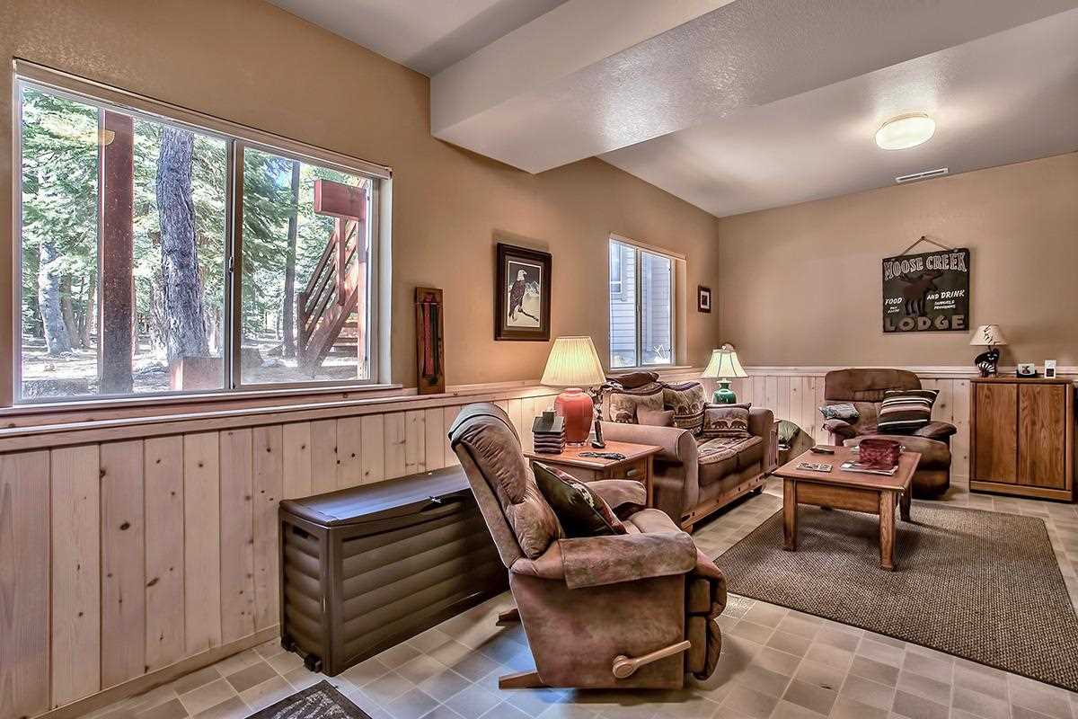 11539 Chalet Road, Unit 11 Truckee, CA 96161 - Photo 13 of 14 Downstairs Recreation Room