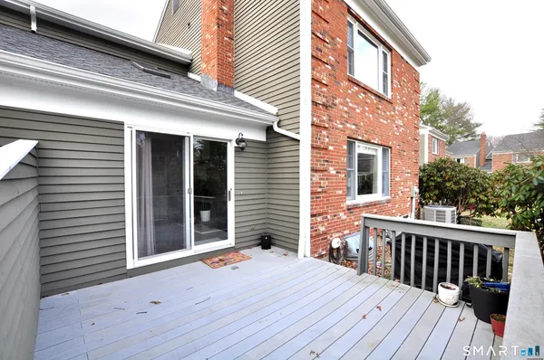 a view of a house with deck