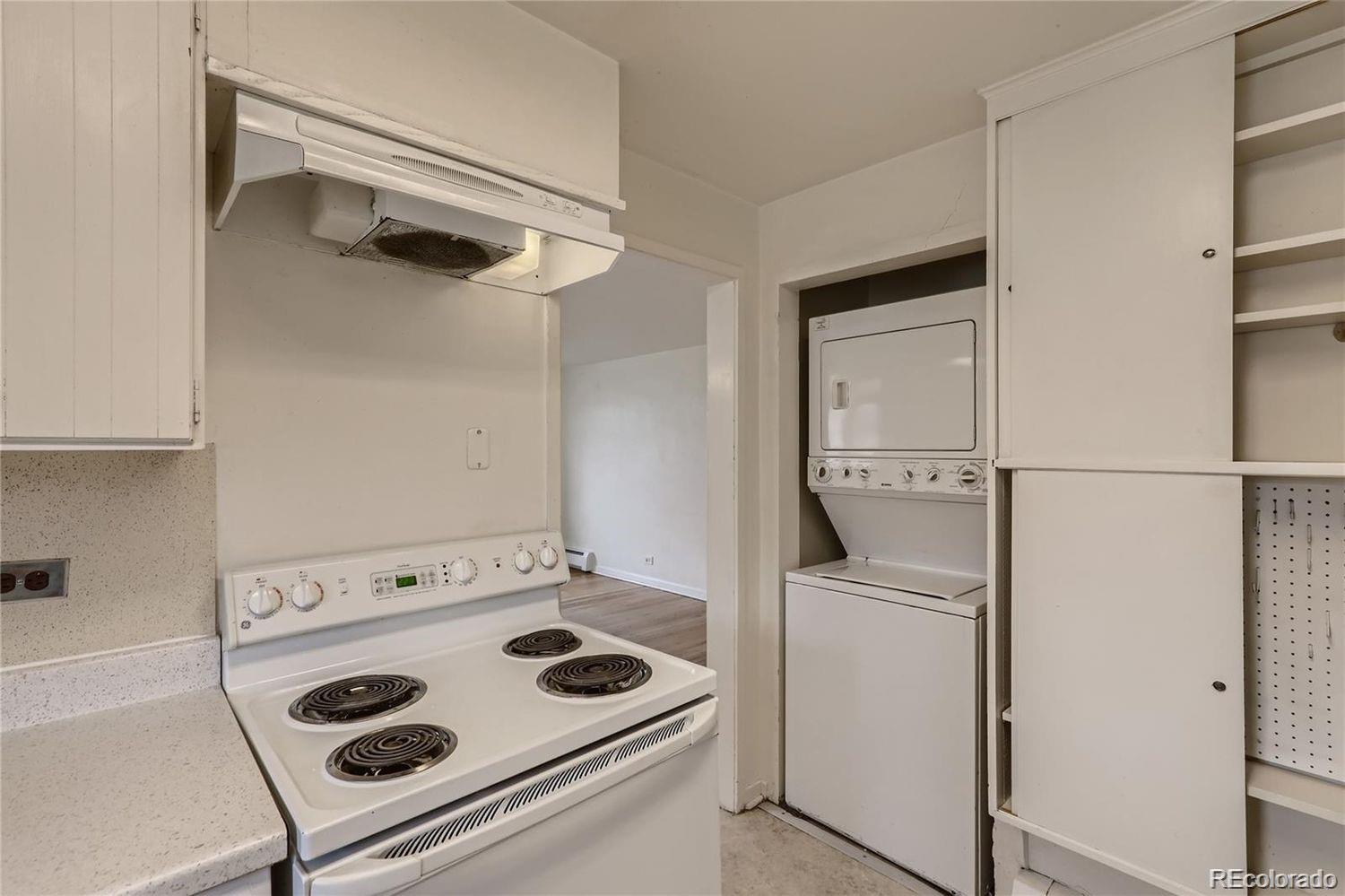 411 Quebec Street Denver, CO 80220 - Photo 10 of 31 a utility room with dryer and washer