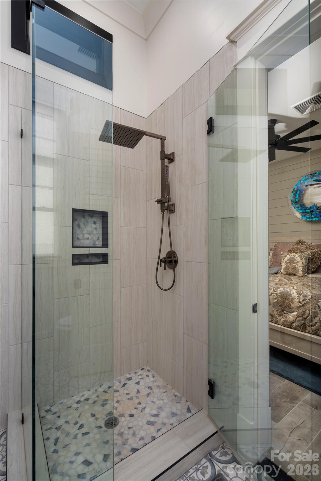 4835 Kiser Island Road Terrell, NC 28682 - Photo 23 of 48 a bathroom with a shower