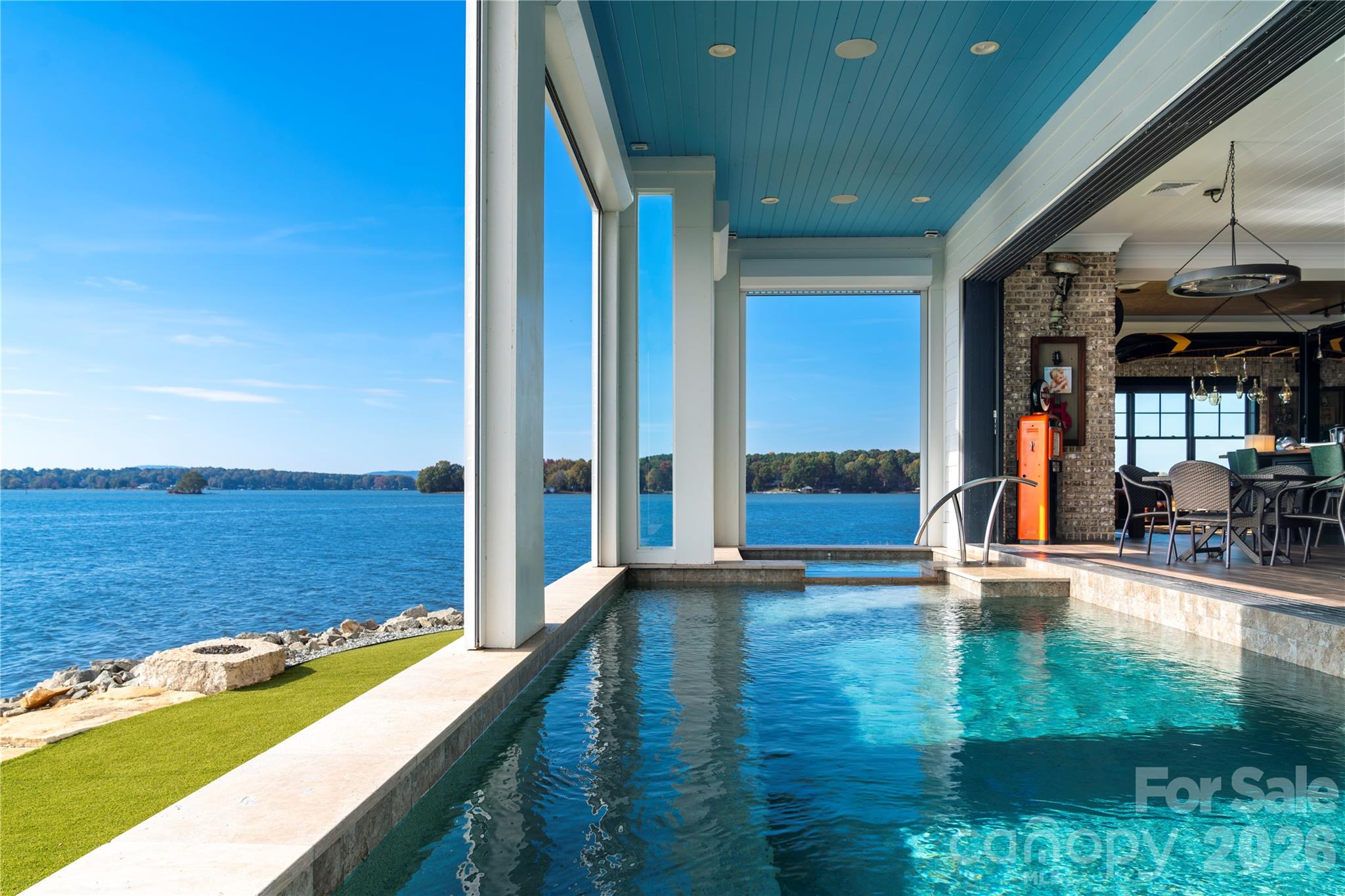4835 Kiser Island Road Terrell, NC 28682 - Photo 32 of 48 a view of swimming pool with outdoor seating