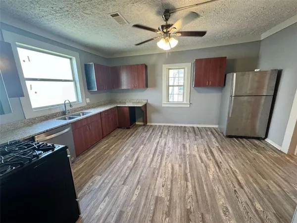 wooden floor in an empty room