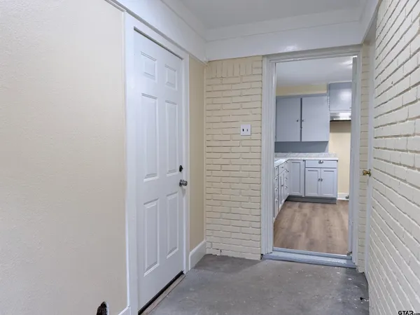 a view of elevator