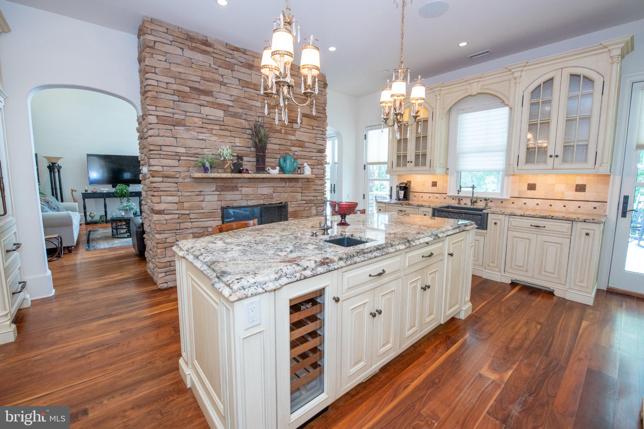 711 Moredon Road Jenkintown, PA 19046 - Photo 69 of 140 Elegant kitchen with stone accents.
