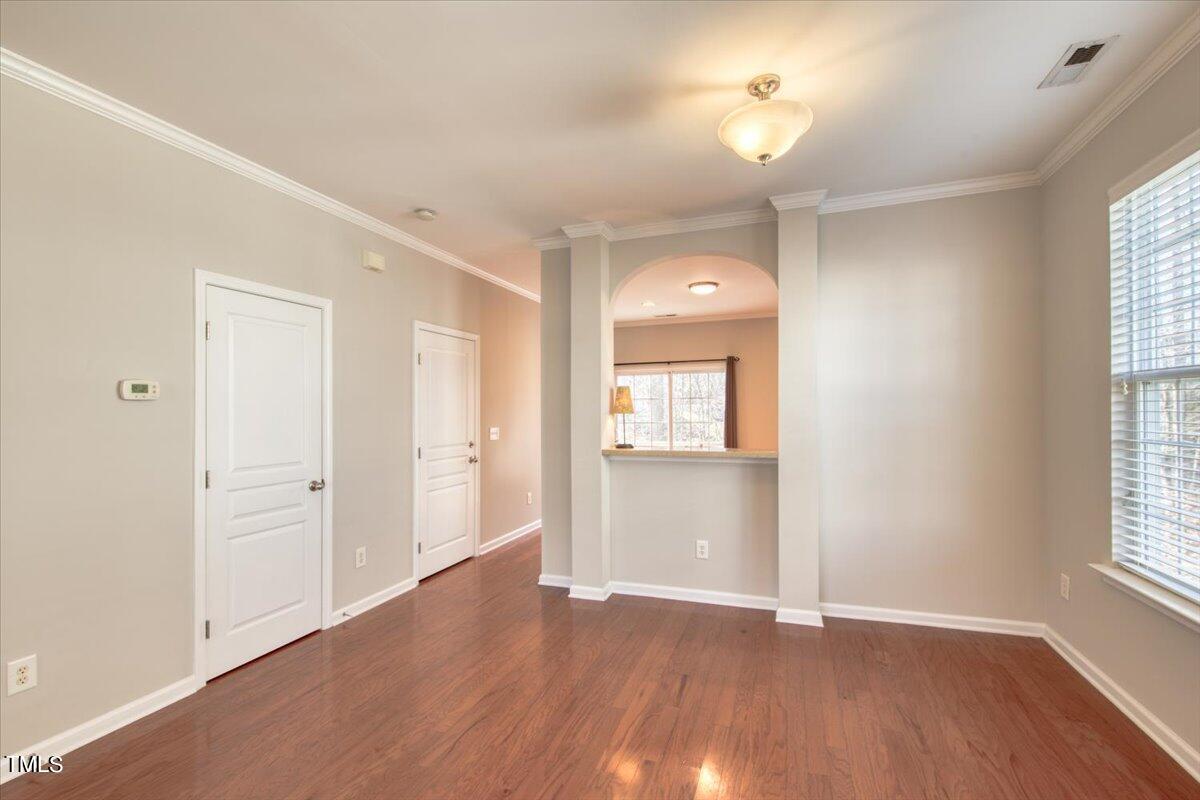 222 Cedar Elm Road Durham, NC 27713 - Photo 8 of 49 222 cedar elm living into dining 1