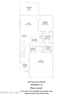 $449,000 | 418 Summit Street, Aberdeen, NC 28315