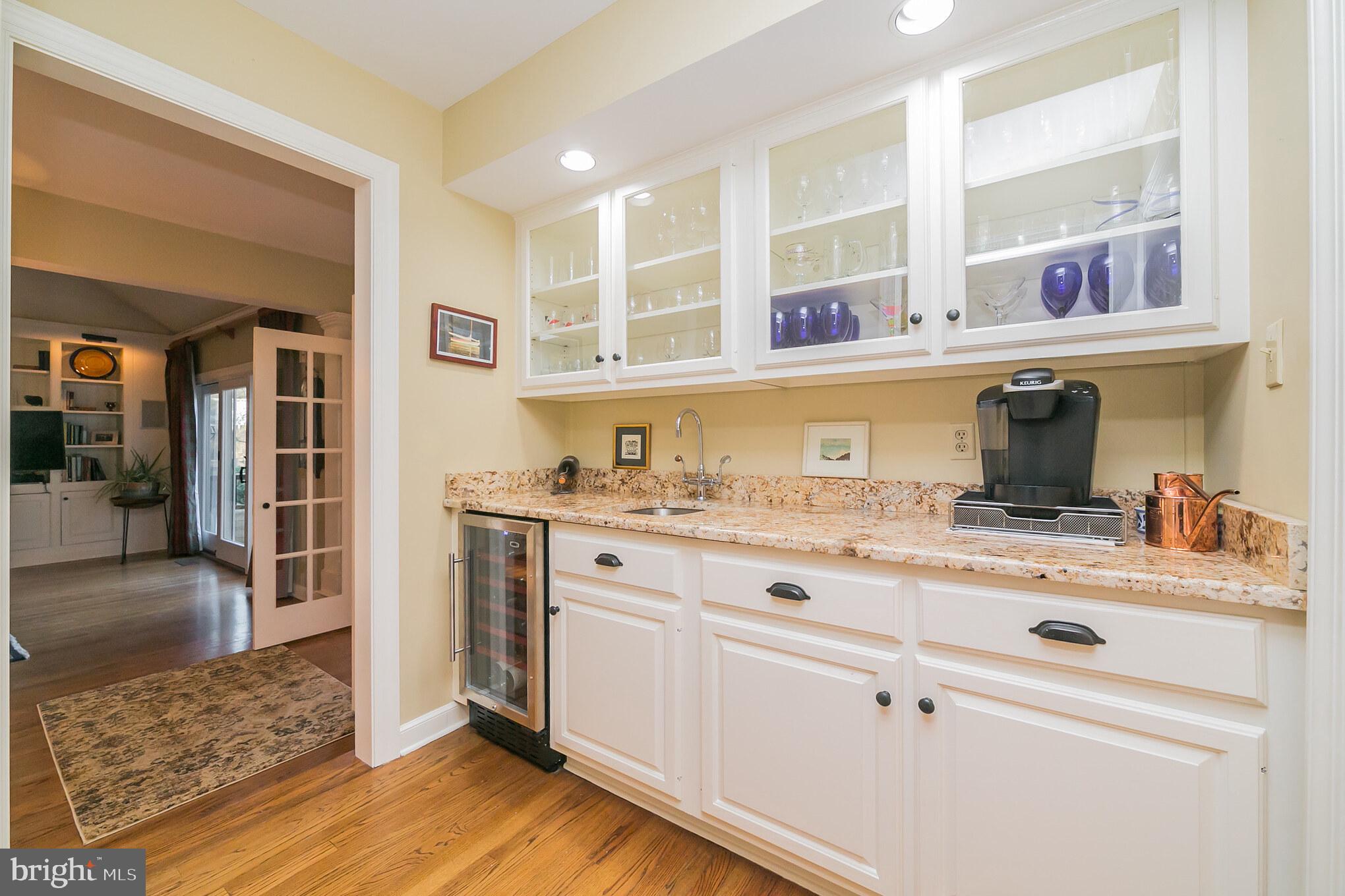 207 Ravenscliff Road Wayne, PA 19087 - Photo 24 of 68 Bulter Pantry with wine fridge