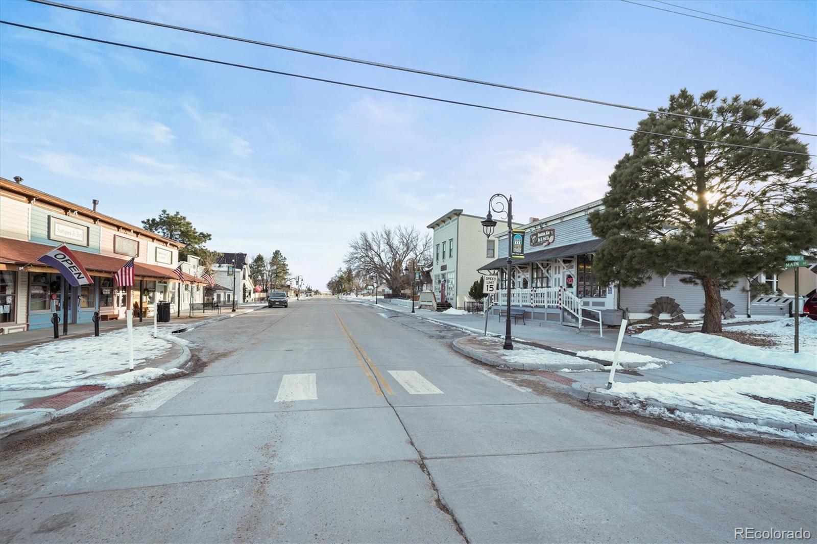 577 Main Street Elizabeth, CO 80107 - Photo 45 of 50 a view of a city street both side of a building