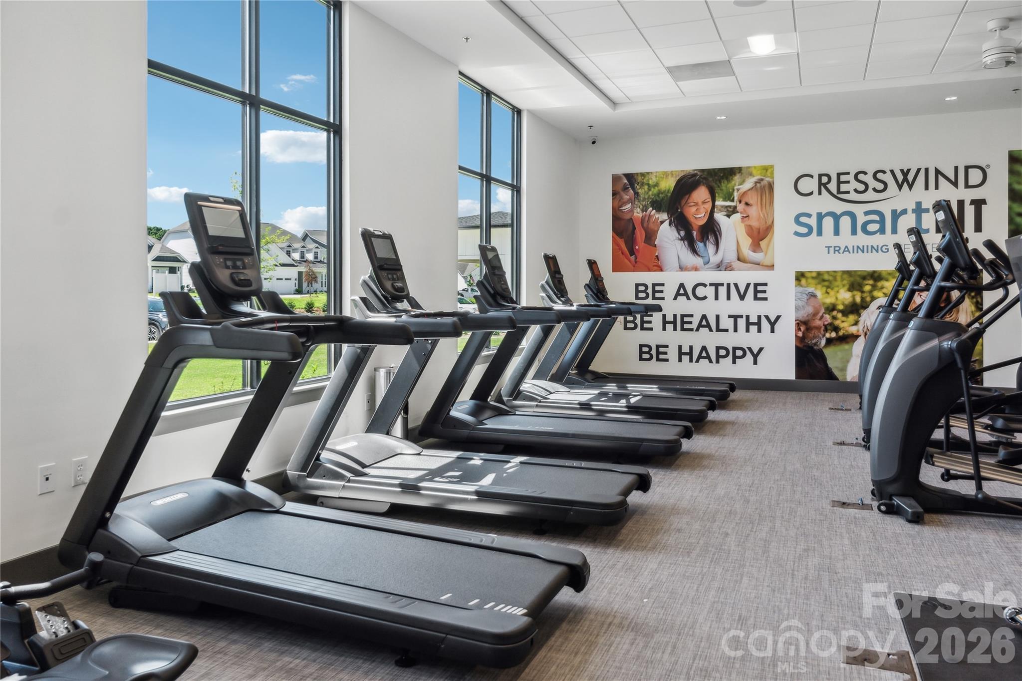 3031 Lake Como Drive Monroe, NC 28110 - Photo 29 of 39 a view of a room with gym equipment