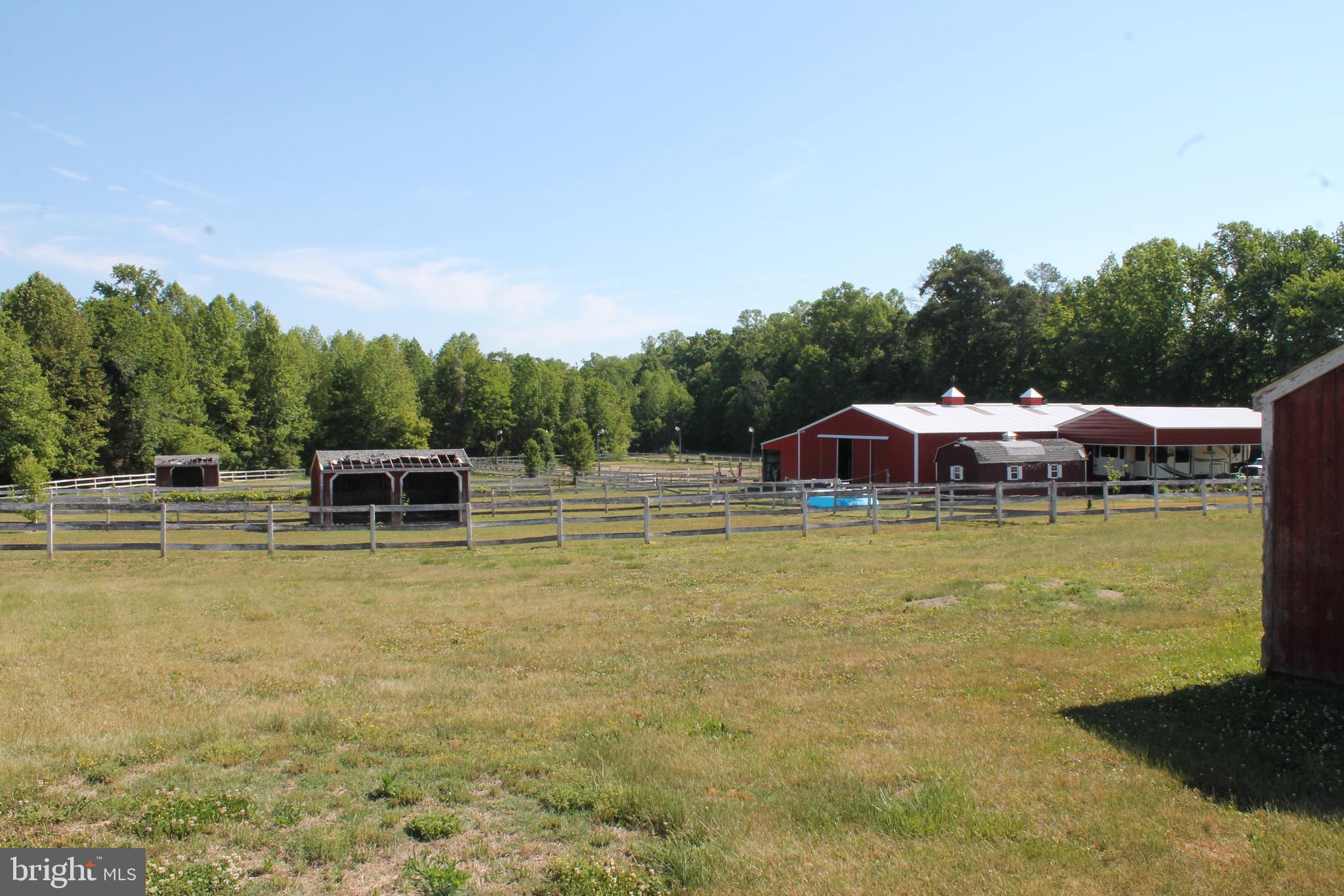 6031 Hickory Ridge Road Spotsylvania, VA 22551 - Photo 16 of 28 view from the backyard of the house