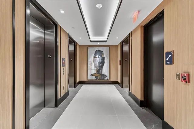 a view of a balcony with city view