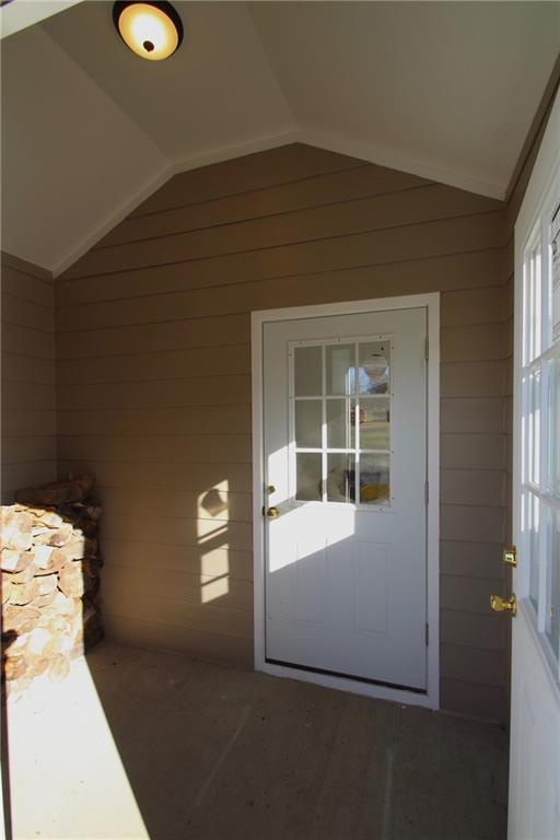 109 Ragan Road Prospect, PA 16052 - Photo 20 of 24 Mudroom keeps firewood dry and easily accessible in the winter.