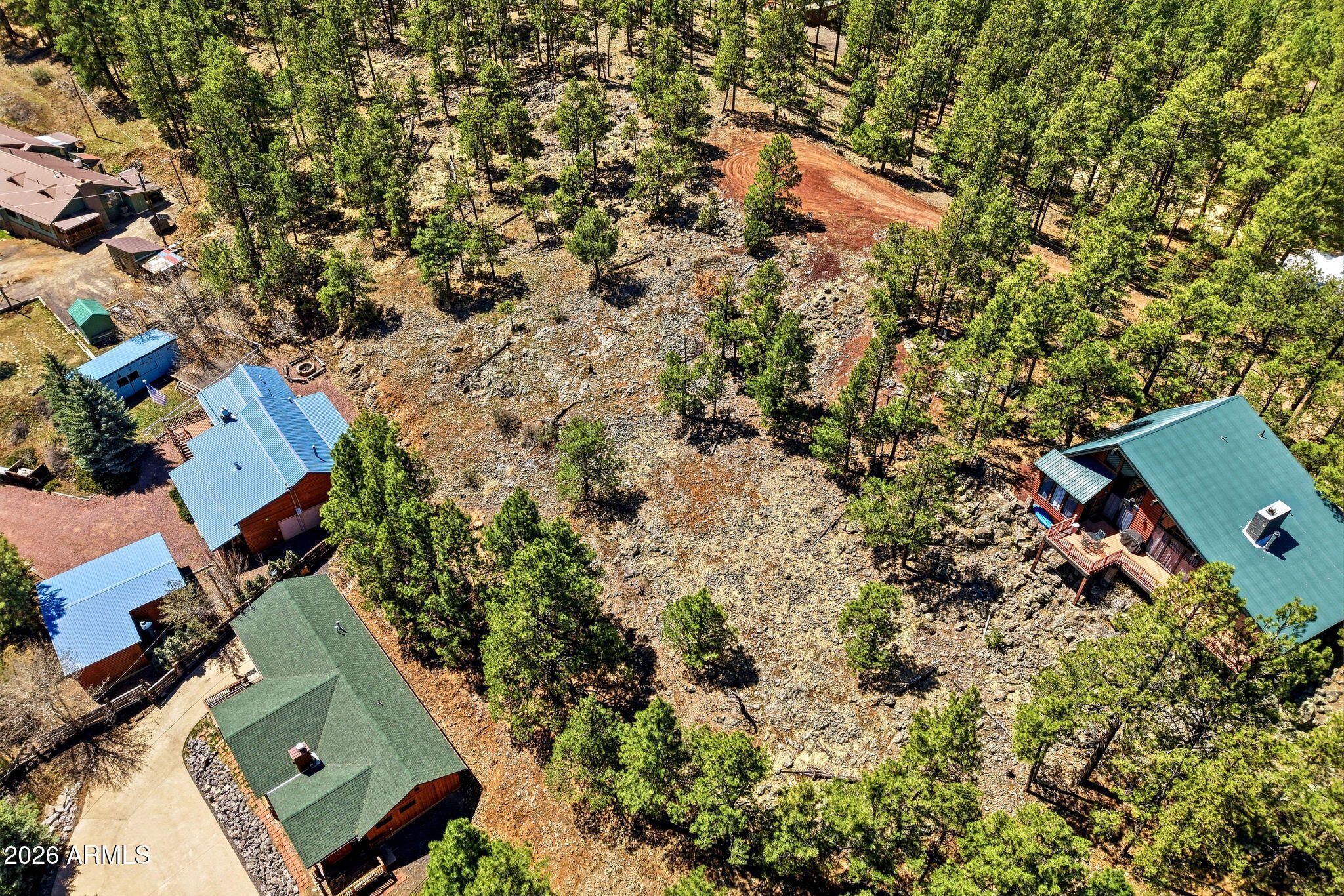 2 County Road 1013, Unit 12 Greer, AZ 85927 - Photo 10 of 15 an aerial view of a house with a yard