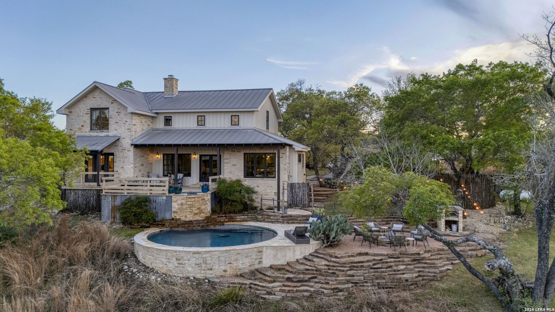 1429 Kendall Jackson Comfort, TX 78013 - Photo 83 of 88 a front view of a house with garden