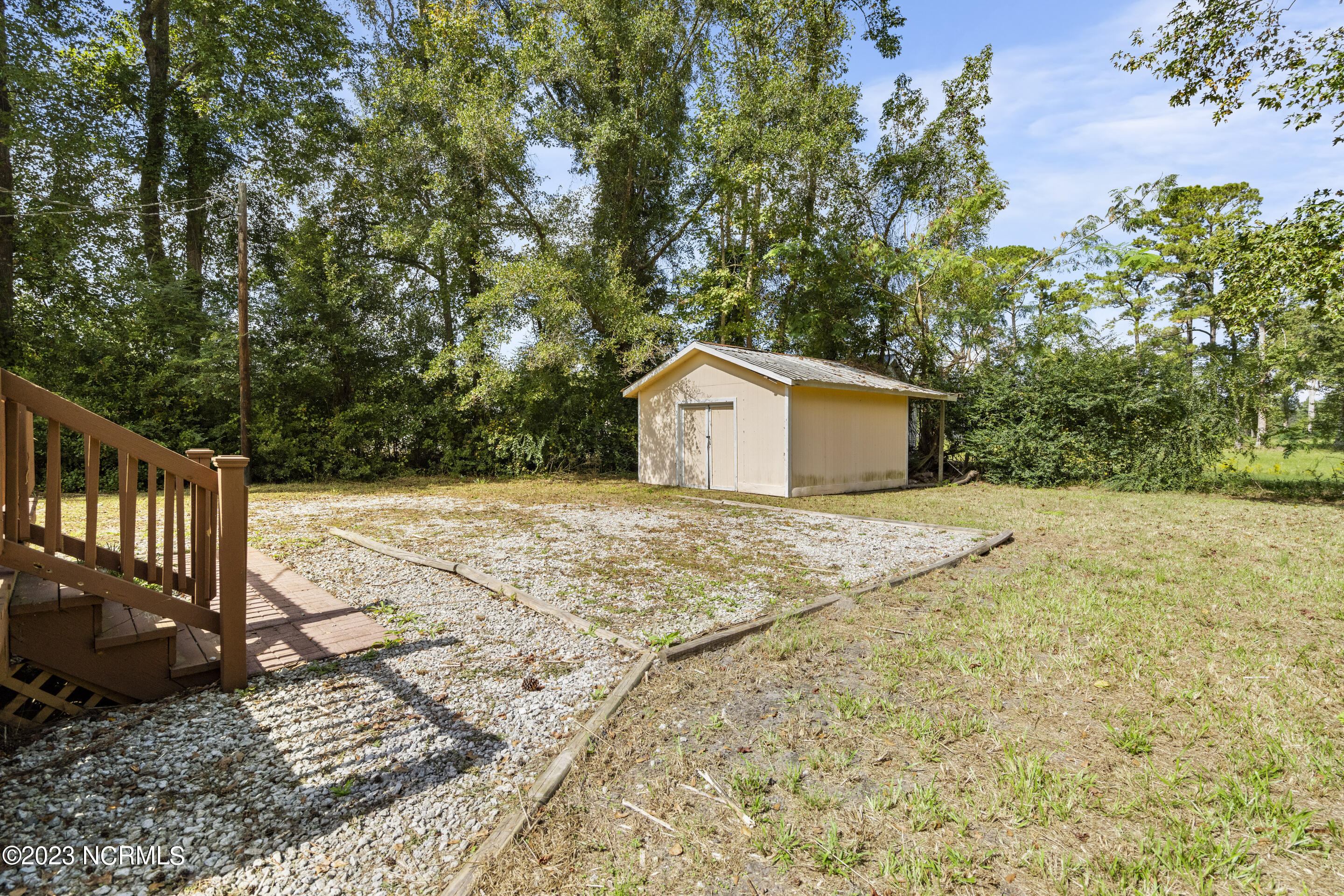 2894 Dawson Cabin Road Jacksonville, NC 28540 - Photo 31 of 32 Back Parking and Shed
