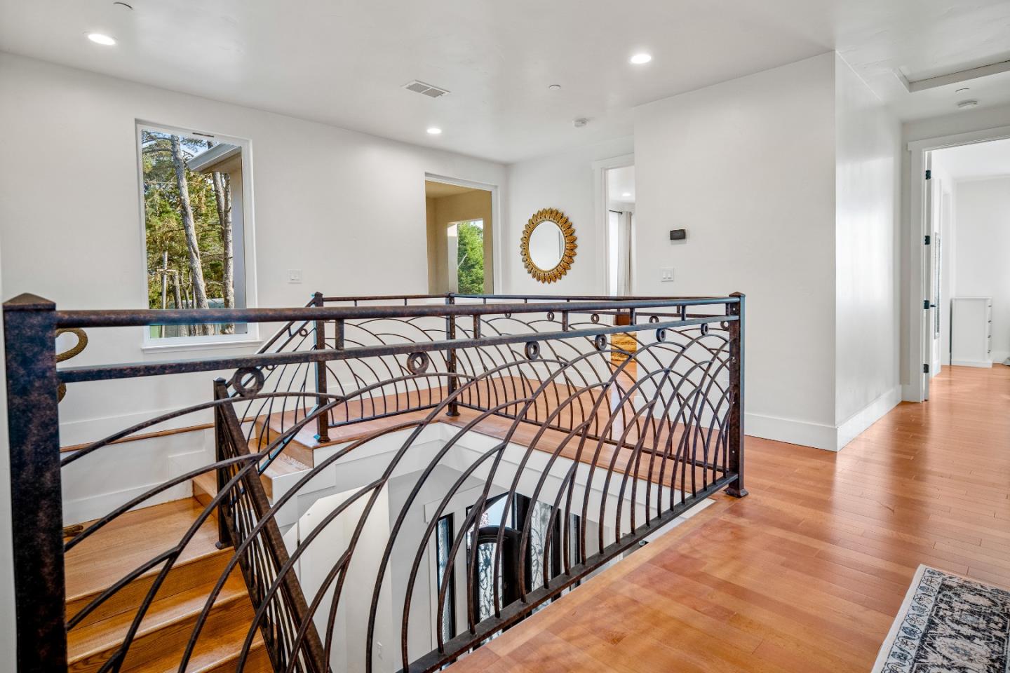 4044 Sunset Lane Pebble Beach, CA 93953 - Photo 22 of 39 a view of entryway with a window and wooden floor
