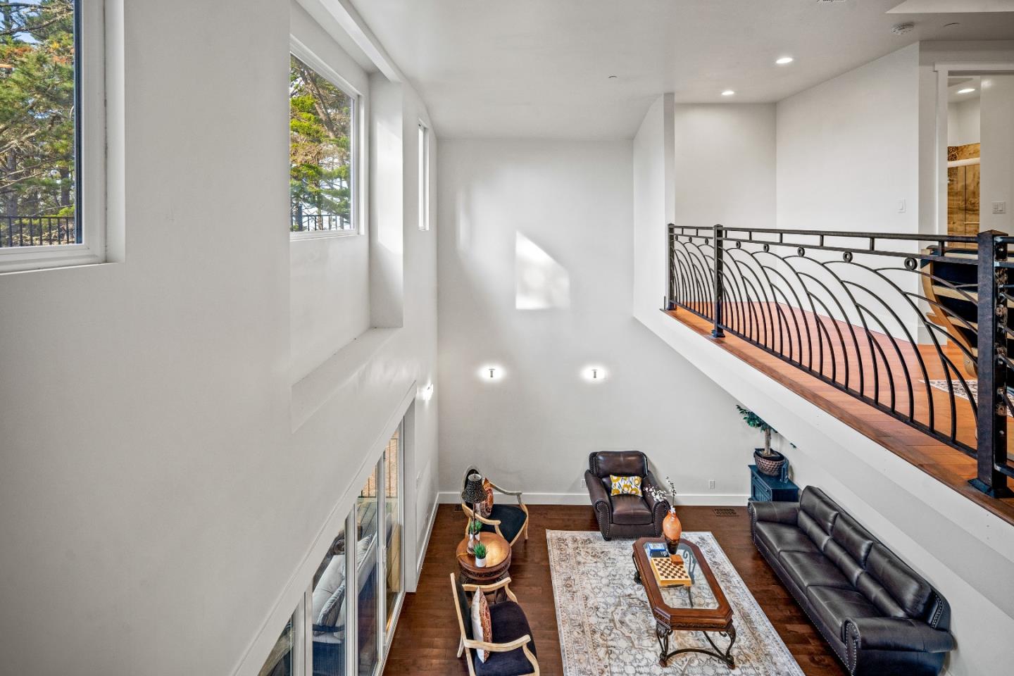 4044 Sunset Lane Pebble Beach, CA 93953 - Photo 24 of 39 a view of entryway and hall with wooden floor