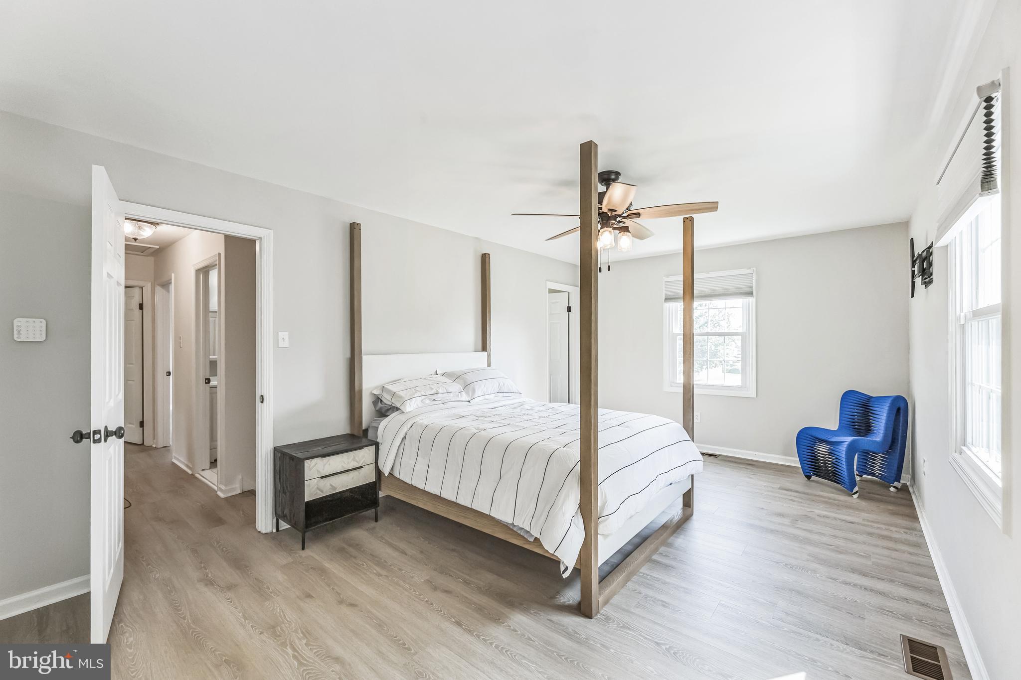 23 New Oak Road Mickleton, NJ 08056 - Photo 14 of 30 a bedroom with a bed table and a chair