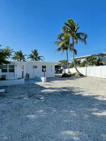 a view of a swimming pool with a garden