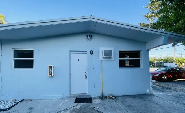 a view of a car garage